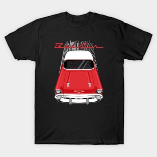 Chevrolet Bel Air 1957 - red and white T-Shirt